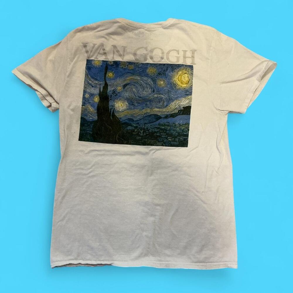 Van gogh starry night graphic tee
